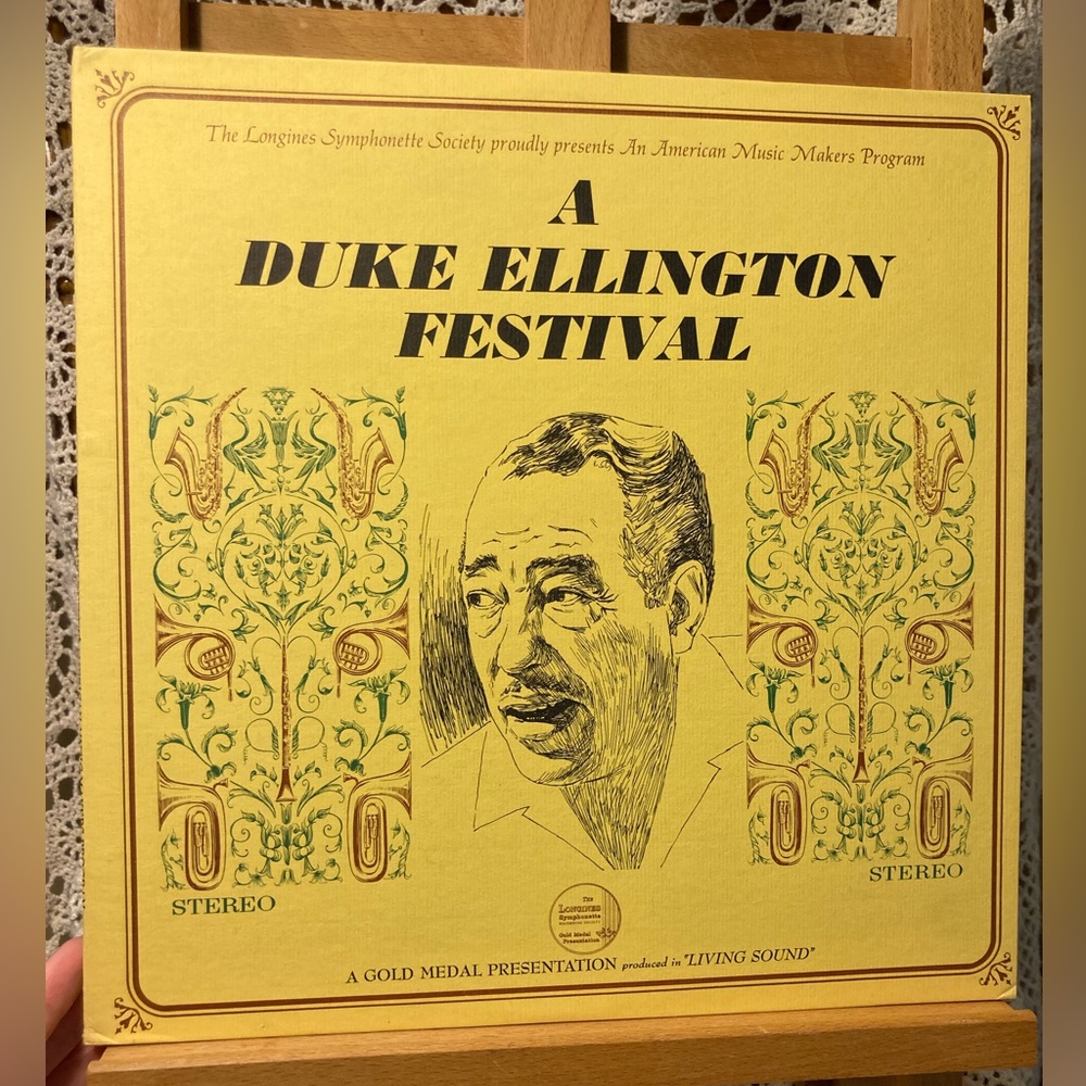 Duke Ellington - Composer Vintage Music Record, Longines